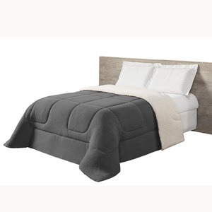 Coberdrom Sherpa Macia Maya Cama Super King:Cinza