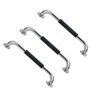Barra de Apoio Inox 30cm Suporte Antiderrapante Idoso Kit 3 Uni Criança Gestante Cadeirante Acessibi - 1