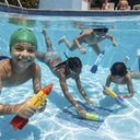 Ver imagem 5 de Brinquedo Infantil Caça Torpedo 55508 Mergulho Piscina Colorido Intex