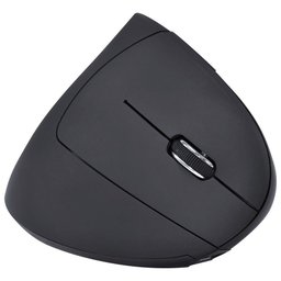 Mouse sem Fio Recarregavel 2.4 Ghz Vertical Ergonomico Ortopedico Power Fit 1600 Dpi Preto Usb Pm300 - 4