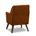 Ver imagem 4 de Poltrona Decorativa Retrô Recepção Magali Veludo Laranjado LANSOFBR Lansof Brasil POLTRONA MAGALI 1 