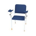Ver imagem 1 de Cadeira Coleta Standard com Braço Lateral Azul Marinho