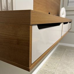 Painel para TV até 75 Polegadas 3 Gavetas 2m Presence - 18