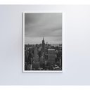 Ver imagem 7 de Quadro Empire State Preto E Branco 60x90 Cm Vidro Impresso