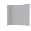 Ver imagem 1 de Espelheira Banheiro Aço 73cm Armário Branco - P102911 - Cozimax Espelheira Banheiro Aço 73cm Armario
