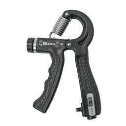 Hand Grip Ajustável 60kg com Contador para Crossfit e Fisioterapia:preto - 1