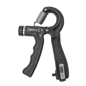 Hand Grip Ajustável 60kg com Contador para Crossfit e Fisioterapia:preto