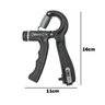 Hand Grip Ajustável 60kg com Contador para Crossfit e Fisioterapia:preto - 4