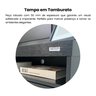 Rack para TV até 75 Polegadas Tampo em Tamburato Pés de Metal Liberty - 10