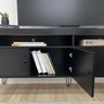 Rack para TV até 75 Polegadas Tampo em Tamburato Pés de Metal Liberty - 13
