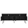 Rack para TV até 75 Polegadas Tampo em Tamburato Pés de Metal Liberty - 19