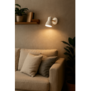 Ver imagem 1 de Luminária de Parede Arandela Articulada Spot Minna Branco