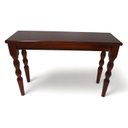 Ver imagem 2 de Aparador Madeira Maciça Pés Torneados 120x40cm Gardênia Yescasa