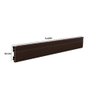 Rodapé de PVC 10cmx15mmx2,40m Master 6 UN AZN - Marrom - 5