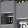 Kit Armário Cozinha Compacta Isabel 5 Portas Ajl - 5