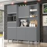Kit Armário Cozinha Compacta Isabel 5 Portas Ajl - 7