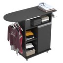 Ver imagem 5 de Tábua de Passar Com Balcão 1 Porta 1 Gaveta Giovana Preto - Lumil