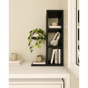 Nicho Aparador Organizador Minimalista Preto