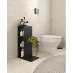 Nicho Aparador Organizador Minimalista Preto - 3