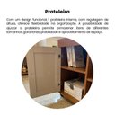 Ver mais imagens de Rack para TV até 49 Polegadas MDF 91cm Rodizios Sampa Artely Cinamomo/ Off White