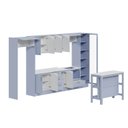 Ver imagem 7 de Cozinha Modulada 10 Pçs com Tampo e Cristaleira e Ilha Marselha Cabecasa Madeiraoriginals