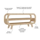 Ver imagem 5 de Rack para TV até 60 Polegadas Usinado em MDF Theo