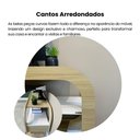 Ver imagem 6 de Rack para TV até 60 Polegadas MDF 133,5cm Usinado em Theo Bege