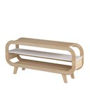 Ver imagem 3 de Rack para TV até 60 Polegadas MDF 133,5cm Usinado em Theo Bege