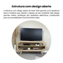 Ver mais imagens de Rack para TV até 60 Polegadas Usinado em MDF Theo