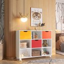 Ver imagem 3 de Nicho Organizador Branco com 3 Gavetas Coloridas 1478 Qmovi