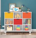 Ver imagem 2 de Nicho Organizador Branco com 3 Gavetas Coloridas 1478 Qmovi