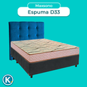 Ver imagem 4 de Kit Cabeceira + Cama Box + Colchão Casal D33 Maxsono Paropas