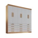 Ver imagem 4 de Guarda Roupa Casal MDF 6 Portas 12 Gavetas Marselha Plus