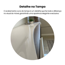 Ver mais imagens de Buffet Elegance 1,60 Metros com 4 Portas Bege/Off White/Pinho Ripado