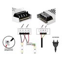 Ver imagem 4 de Fonte 20a Colmeia Slim 12v 240w Fita Led