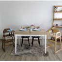 Ver imagem 4 de Cadeira Refeição com Bandeja Pinus:imbuia