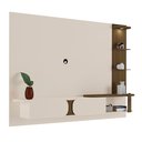Ver imagem 7 de Painel para TV até 72 Polegadas com LED MDF 200CMX147CM Toronto Bege