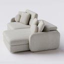 Ver imagem 6 de Sofá Denver 2,14m em Bouclé Alaska Natural - Home Mobily