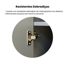 Ver mais imagens de Rack para TV até 75 Polegadas MDF 200cm Tampo Engrossurado Mercury Marrom