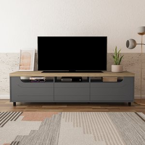Rack para TV até 75 Polegadas 2m Tampo Engrossurado Mercury