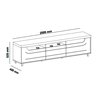 Rack para TV até 75 Polegadas 2m Mercury - 3