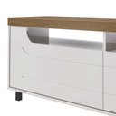 Ver imagem 6 de Rack para TV até 75 Polegadas MDF 200cm Tampo Engrossurado Mercury Marrom