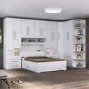 Ver imagem 1 de Dormitório de Casal sem Cama 1344s Carvalho Claro