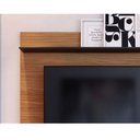 Ver imagem 2 de Painel para Tv Suspenso Ambiente Maia Noce Milano Preto Acetinado - Colibri