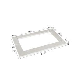 Tampo para Cooktop 5 Bocas 80cm Ipanema Cabecasa Madeiramadeira - 3