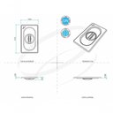 Ver imagem 3 de Kit 14 Tampas Cuba Gastronomica Rechaud Inox 1/9x65mm Brasinox