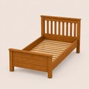 Ver imagem 2 de Cama de Solteiro de Madeira Maciça Ecoconfort