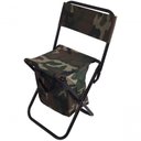 Ver imagem 1 de Cadeira Banqueta de Pesca Camping com Porta Objetos Encosto