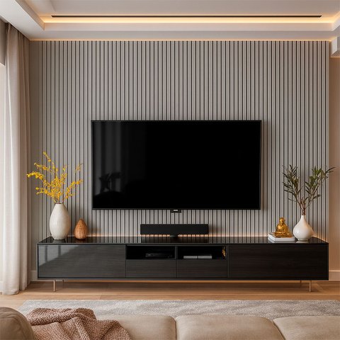 Revestimento Ripado Adesivo Flexível Rolo