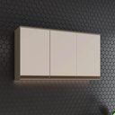 Ver imagem 1 de Armário Aéreo de Cozinha 120 cm 3 Portas Lora Casa 812